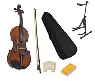 Student 1/8 Violin and Stand by Sotend 